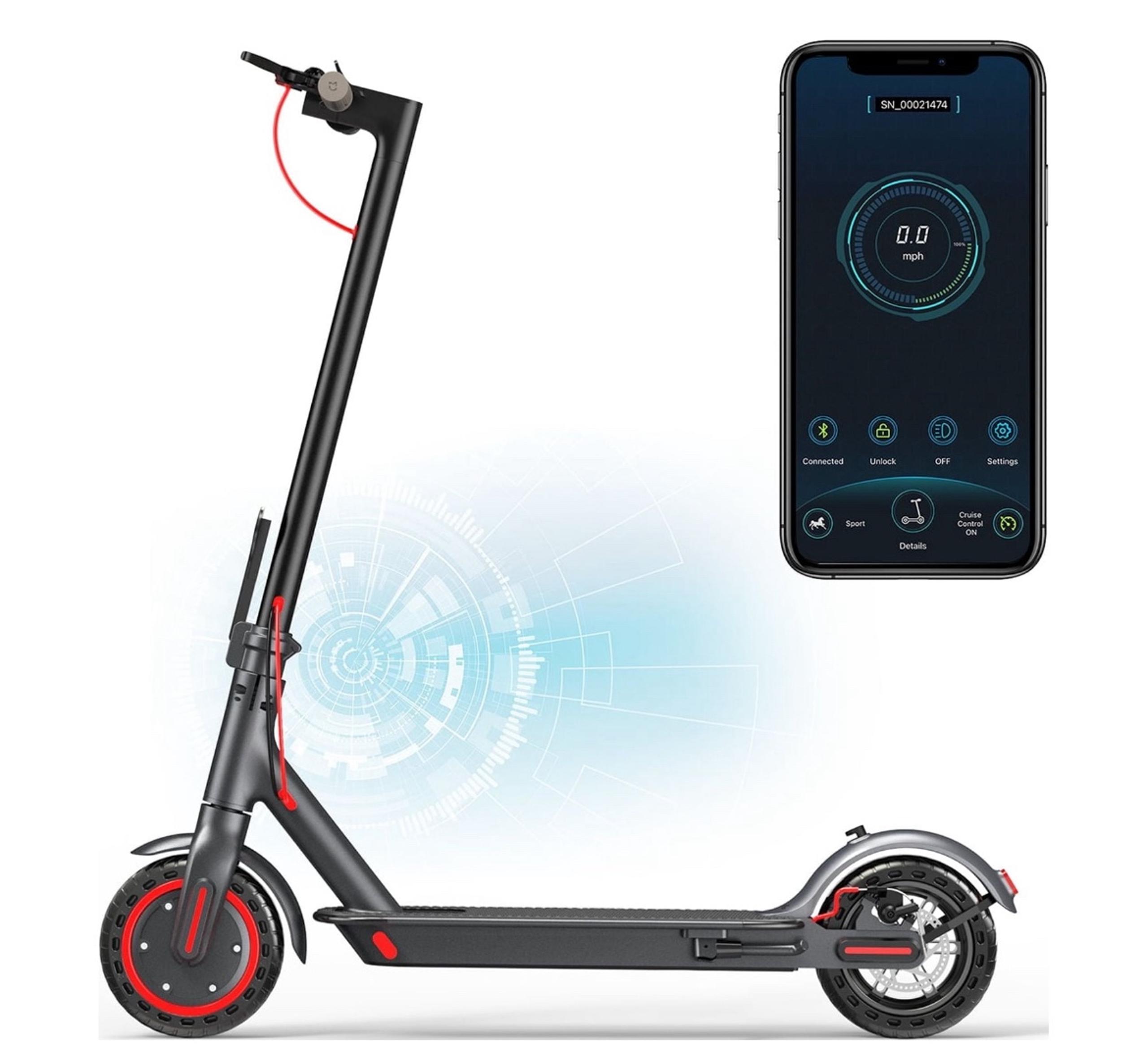 AOVOPRO ES80 350W 8.5' Foldable Electric Scooter for Adults and Child, 21 Miles - Pulse Scooters