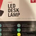 Led Desk lamp usb port memory mode new