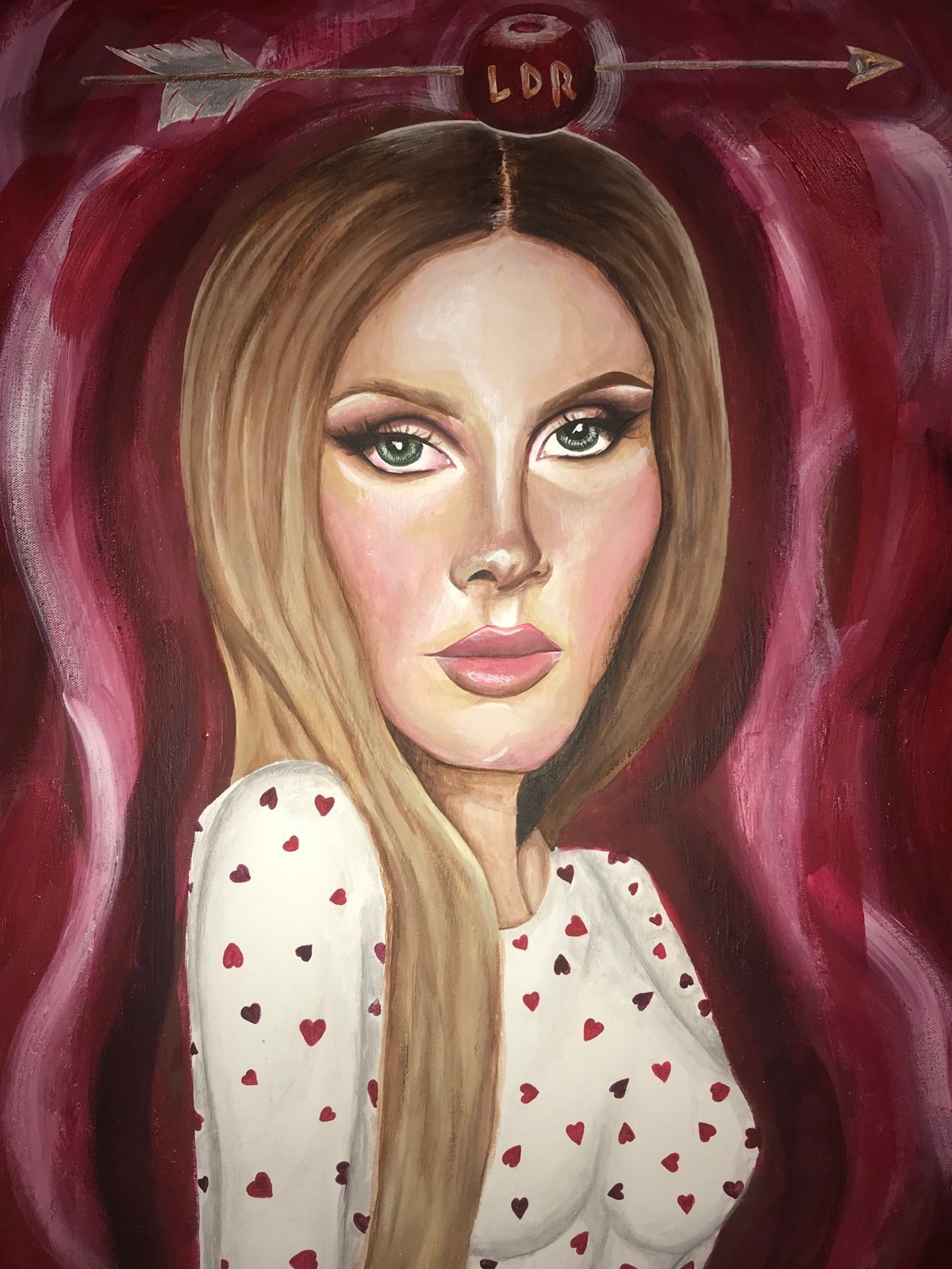 lana del rey painting