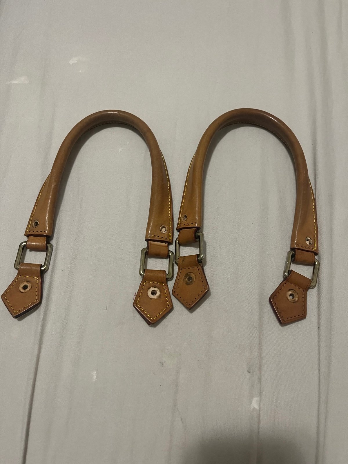 Hand made handles for Retiro bag
