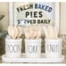 Rae Dunn Spoon Fork Knife Tray Kitchen Gift Set Ceramic White Ivory Farmhouse