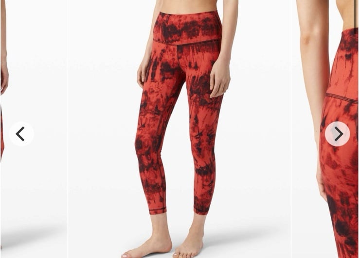 Lululemon align game day red