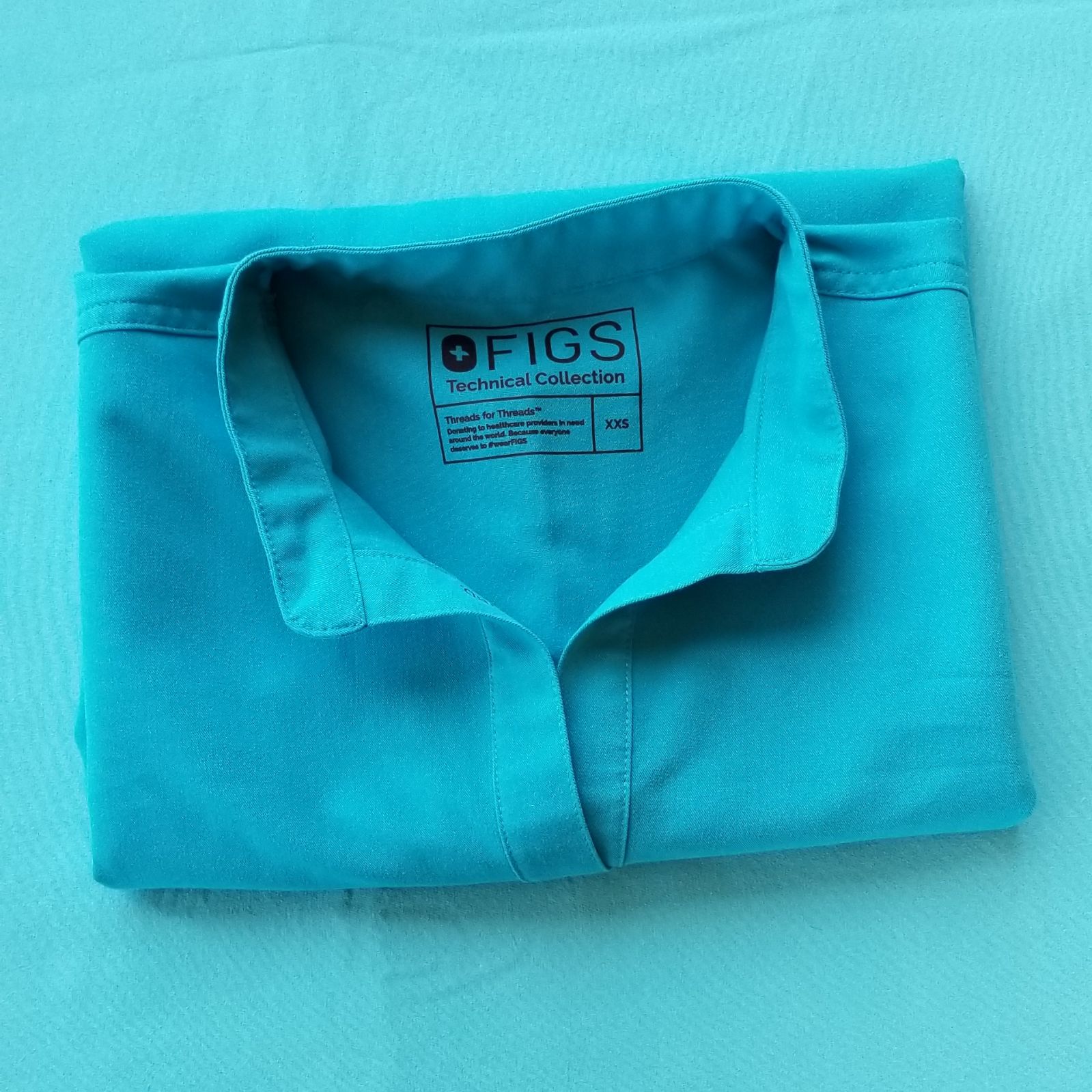 Figs scrub XXS TEAL RAFAELA