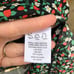 Sea New York Lilly Dress Size XL Puff Sleeve Strawberry Print Smocked Cutout