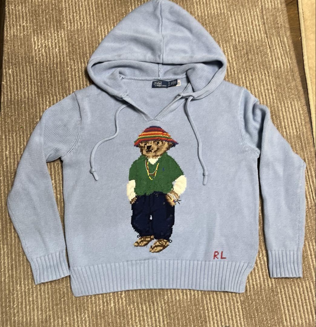 Polo by Ralph Lauren Bear Embroidered Hoodie XS