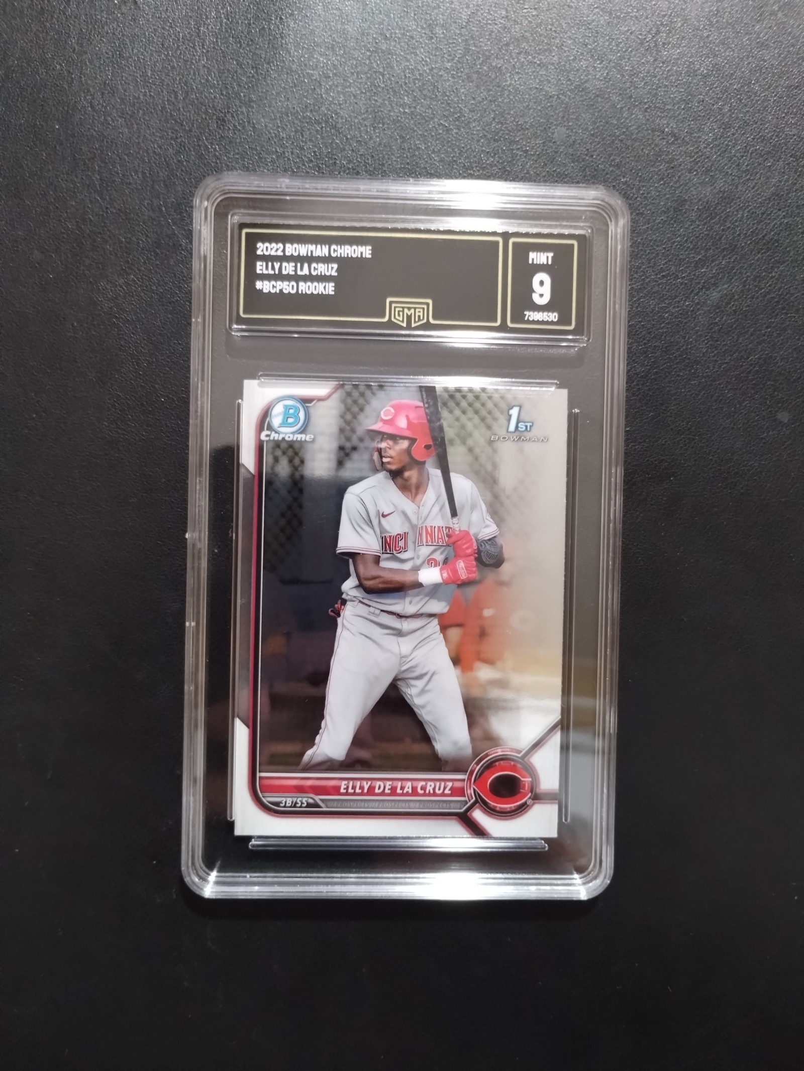 22 1st Bowman Chrome Elly De La Cruz GMA 9