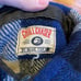 50s true vintage Chill Chaser by Blue Top blue flannel shirt medium/large USA