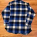 50s true vintage Chill Chaser by Blue Top blue flannel shirt medium/large USA