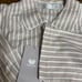 New with tags, Wacoal men's 100% cotton loungewear, size M, light gray.