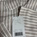 New with tags, Wacoal men's 100% cotton loungewear, size M, light gray.