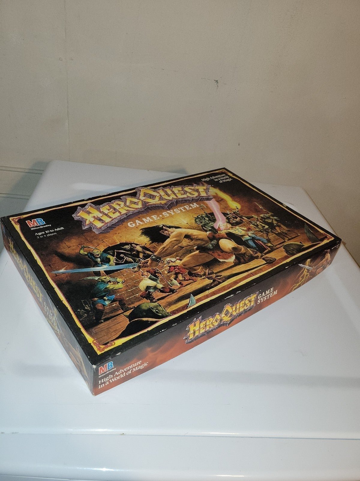 1989 HeroQuest - Milton Bradley MB - used but contains everything