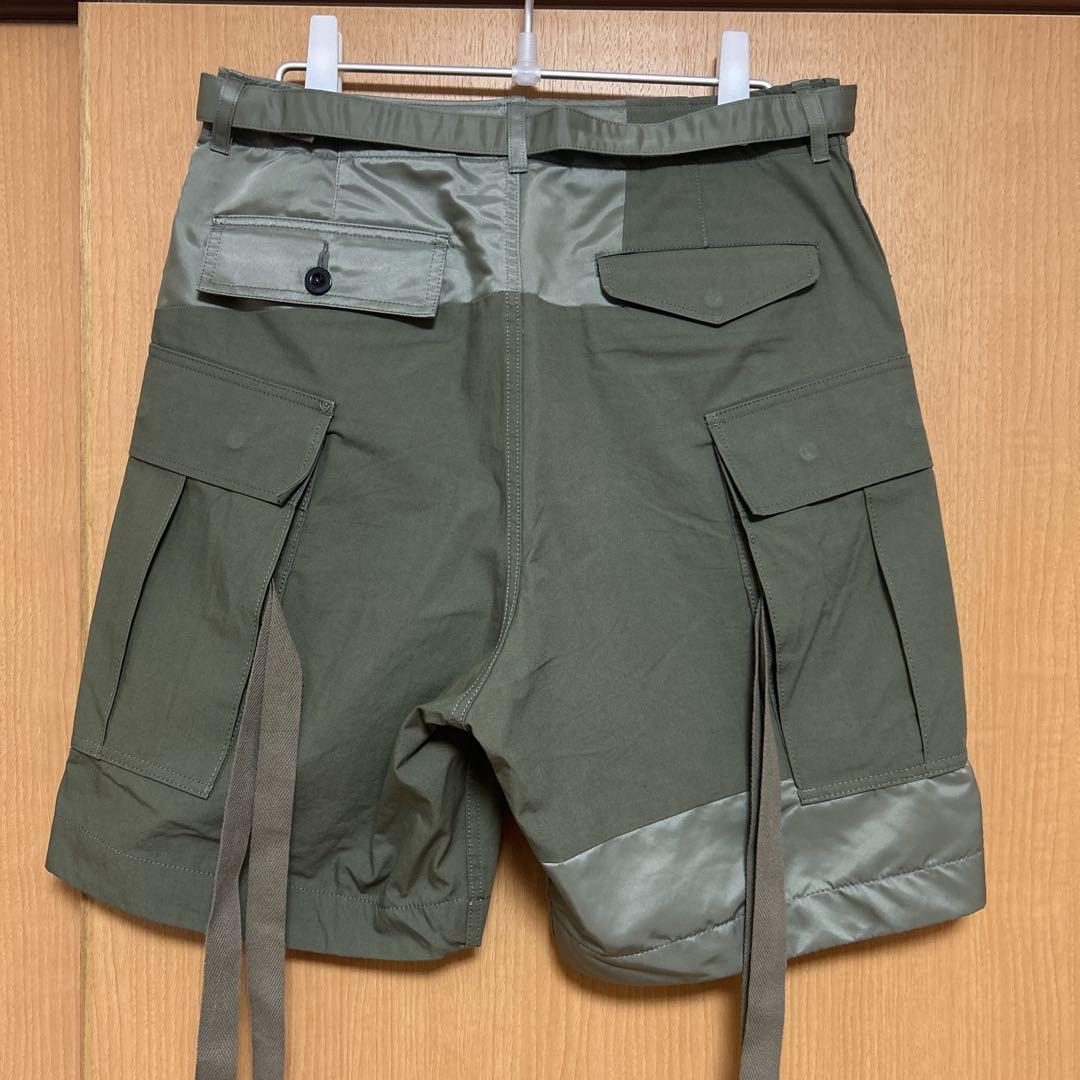 再入荷のおすすめ最新情報 Cotton sacai Nylon Shorts Oxford パンツ