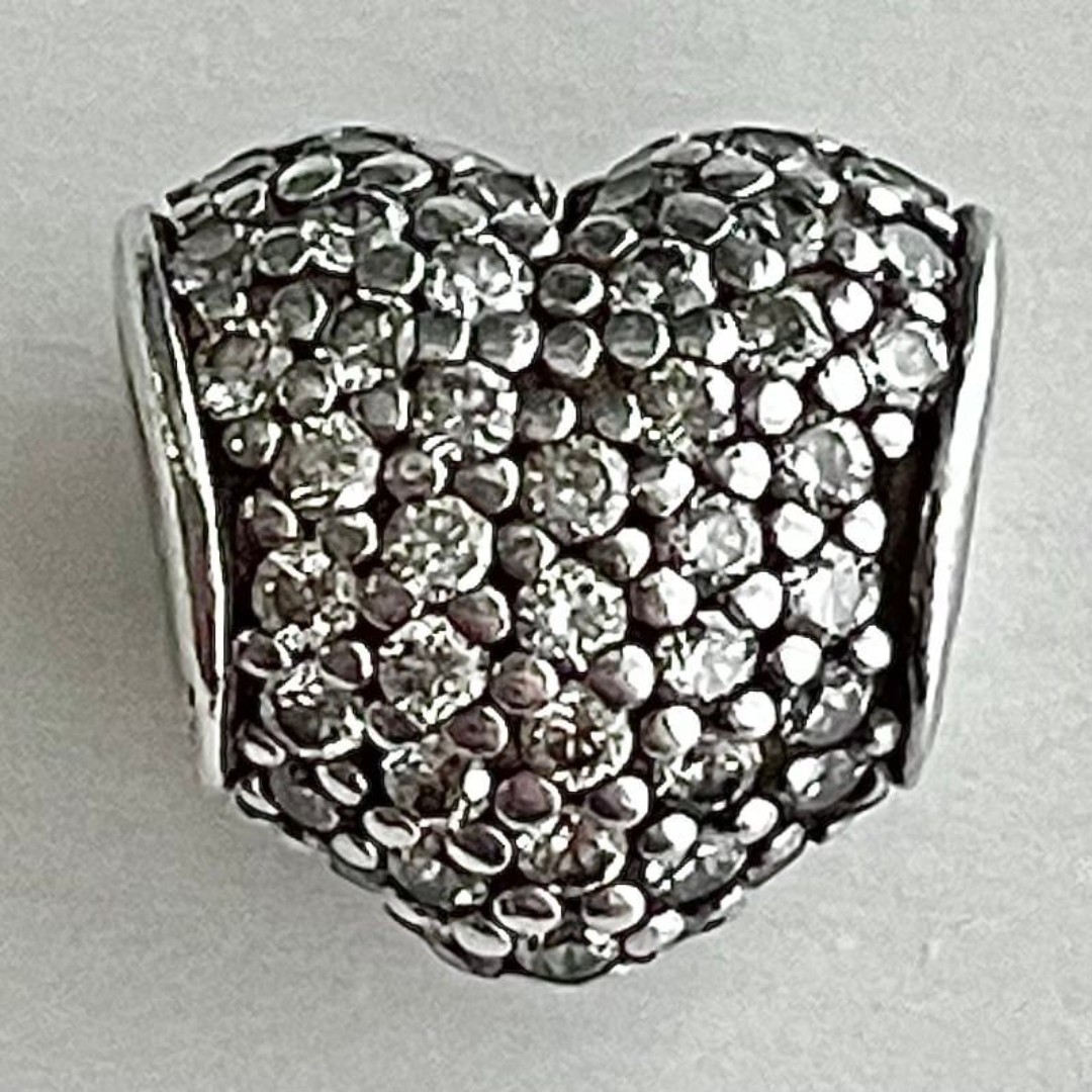 Pandora Pave Heart with Clear CZ