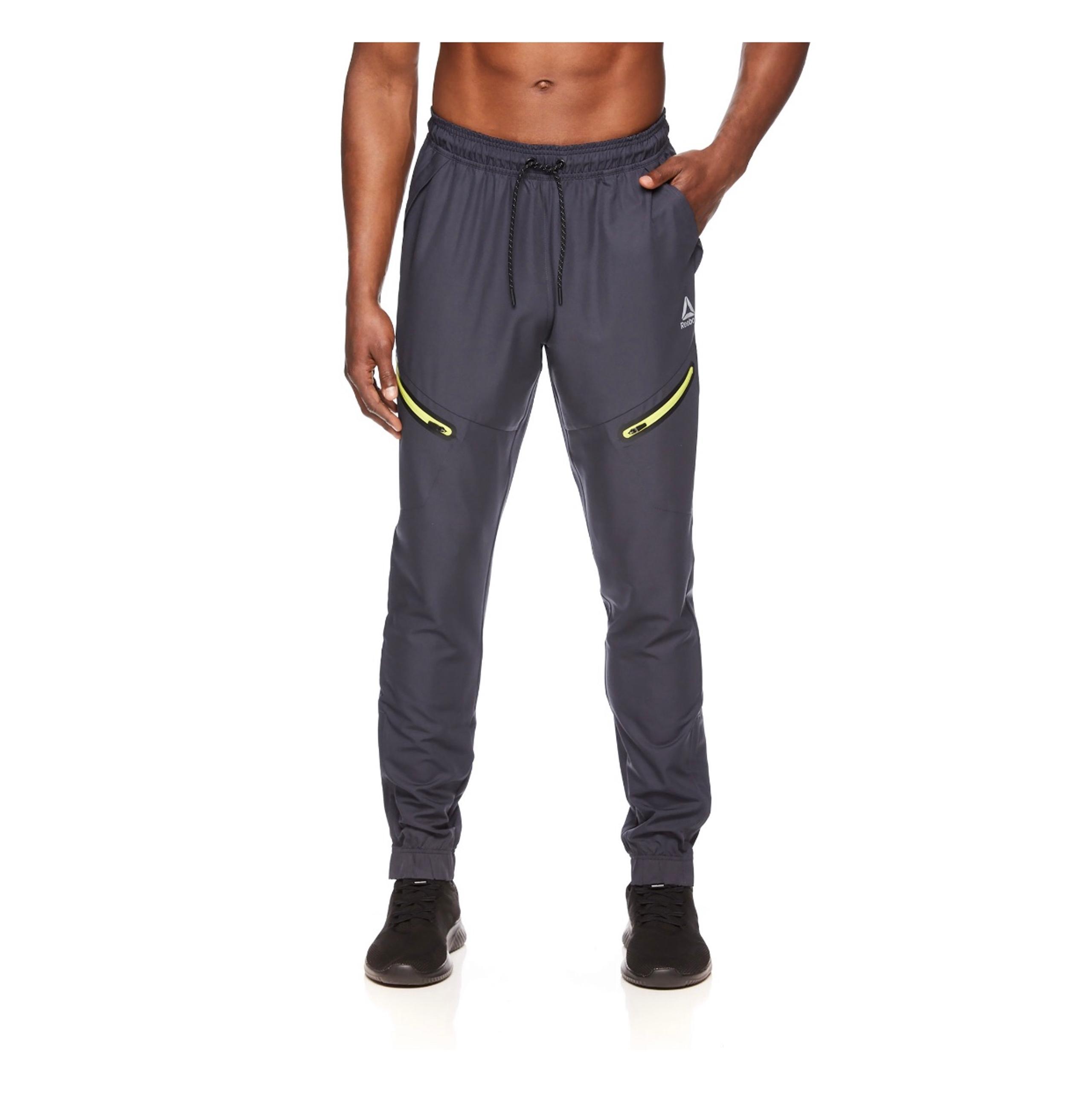 Reebok Endurance Men’s Athletic Woven Pants (Tapered Slim)
