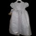 Lauren Madison Luxury Orig. 9-12 Months 2 PC Set Christening Gown & Bonnet NWT