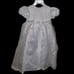 Lauren Madison Luxury Orig. 9-12 Months 2 PC Set Christening Gown & Bonnet NWT