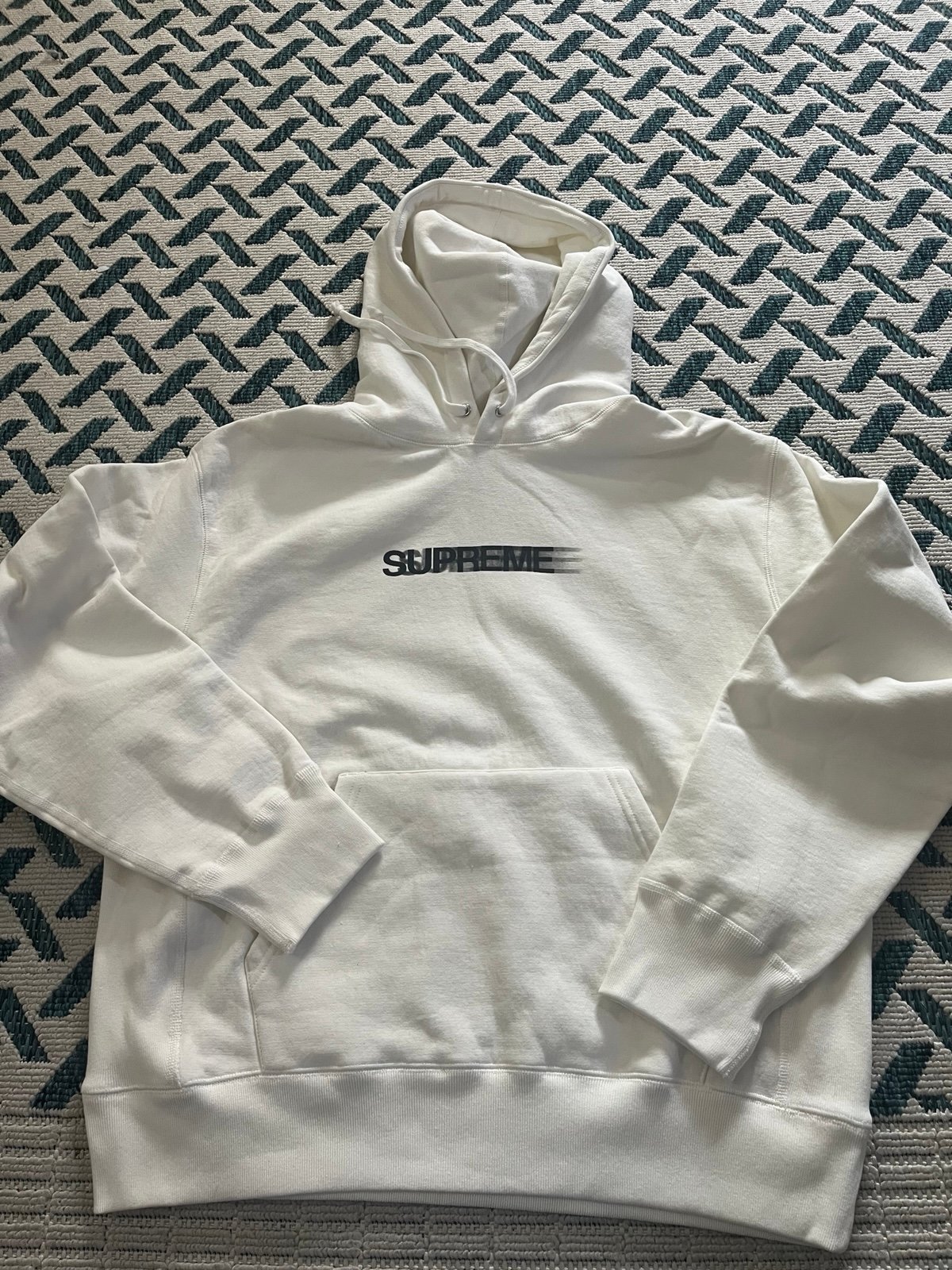supreme motion logo hoodie