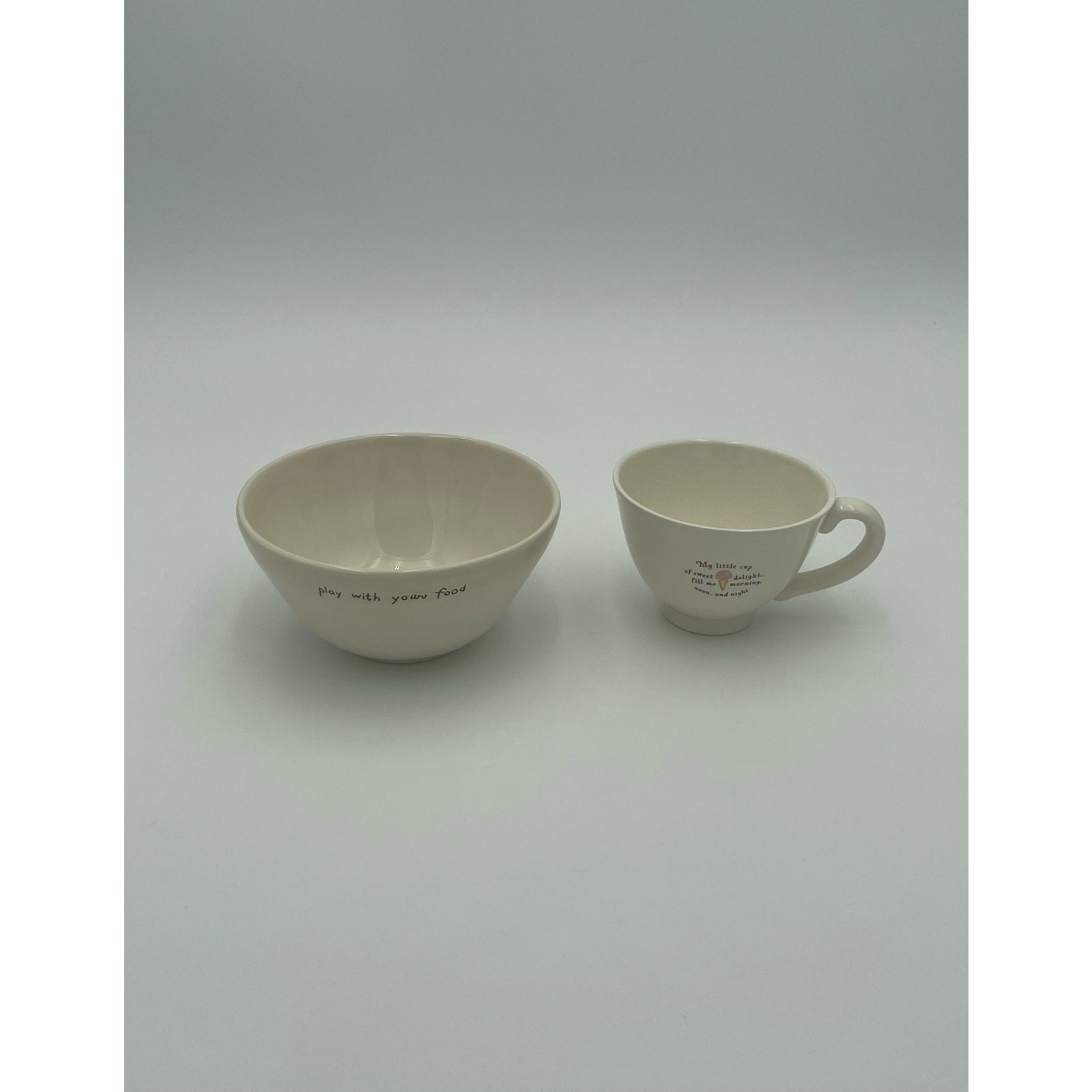 Hallmark Limited Edition Coffee Mug / Tea Cup & Bowl Set - 2pc