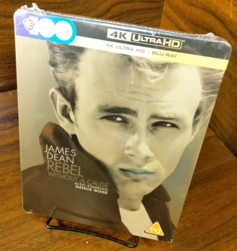 Rebel without a cause 4K UHD/Blu-ray Steelbook - EU IMPORT-NEW-Free Box Shipping