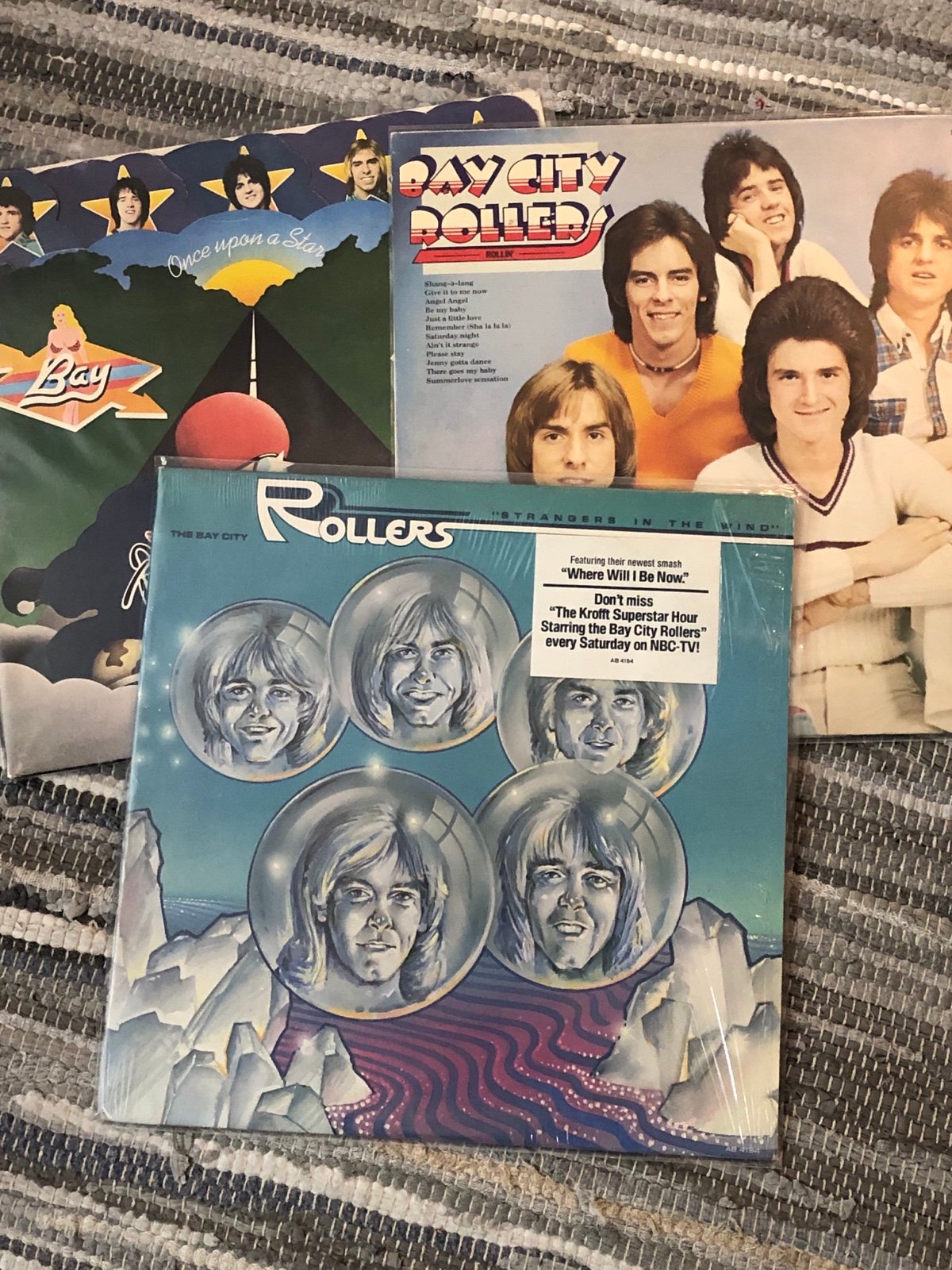 Bay City Rollers albums set of 3 , great condition