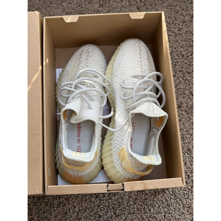 Adidas Yeezy Boost 350 V2 Light Mens Size 10 Authentic Light/Light/Light GY3438