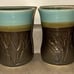 J. Lynch Pottery Tumblers Set Of 4 Minneapolis, MN