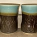 J. Lynch Pottery Tumblers Set Of 4 Minneapolis, MN