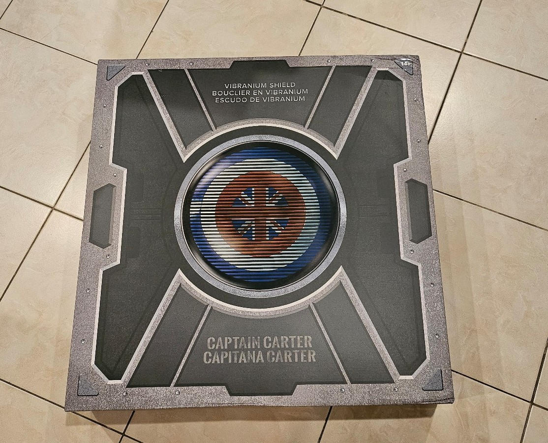 Disney Parks Marvel Captain Carter Vibranium Shield NWT