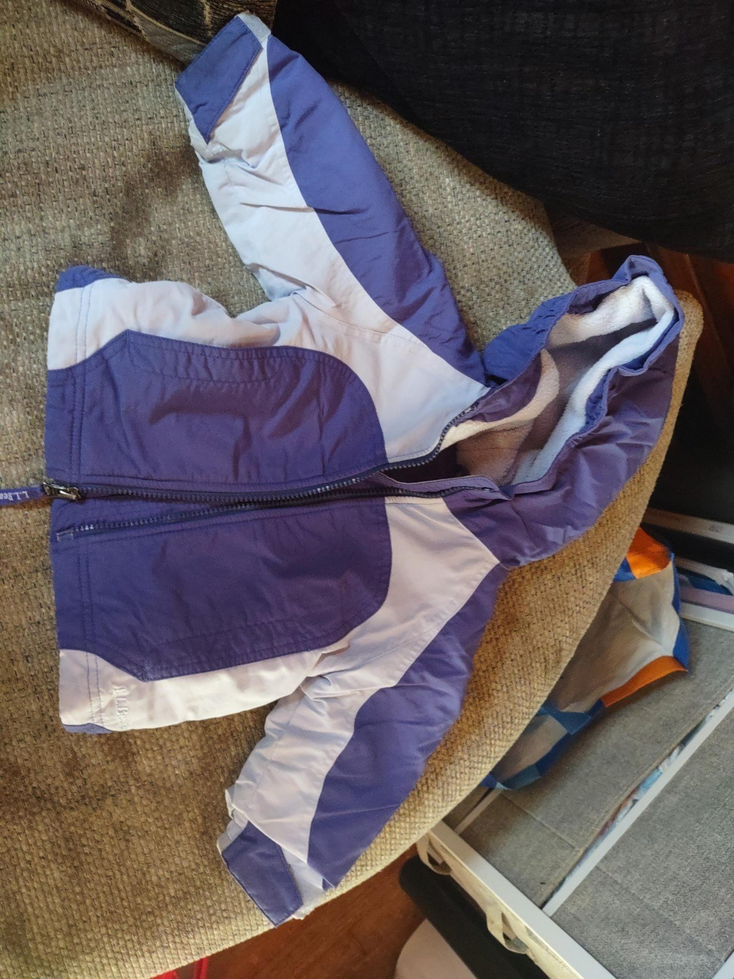 Girls L.L.Bean purple 6-12 month Jacket