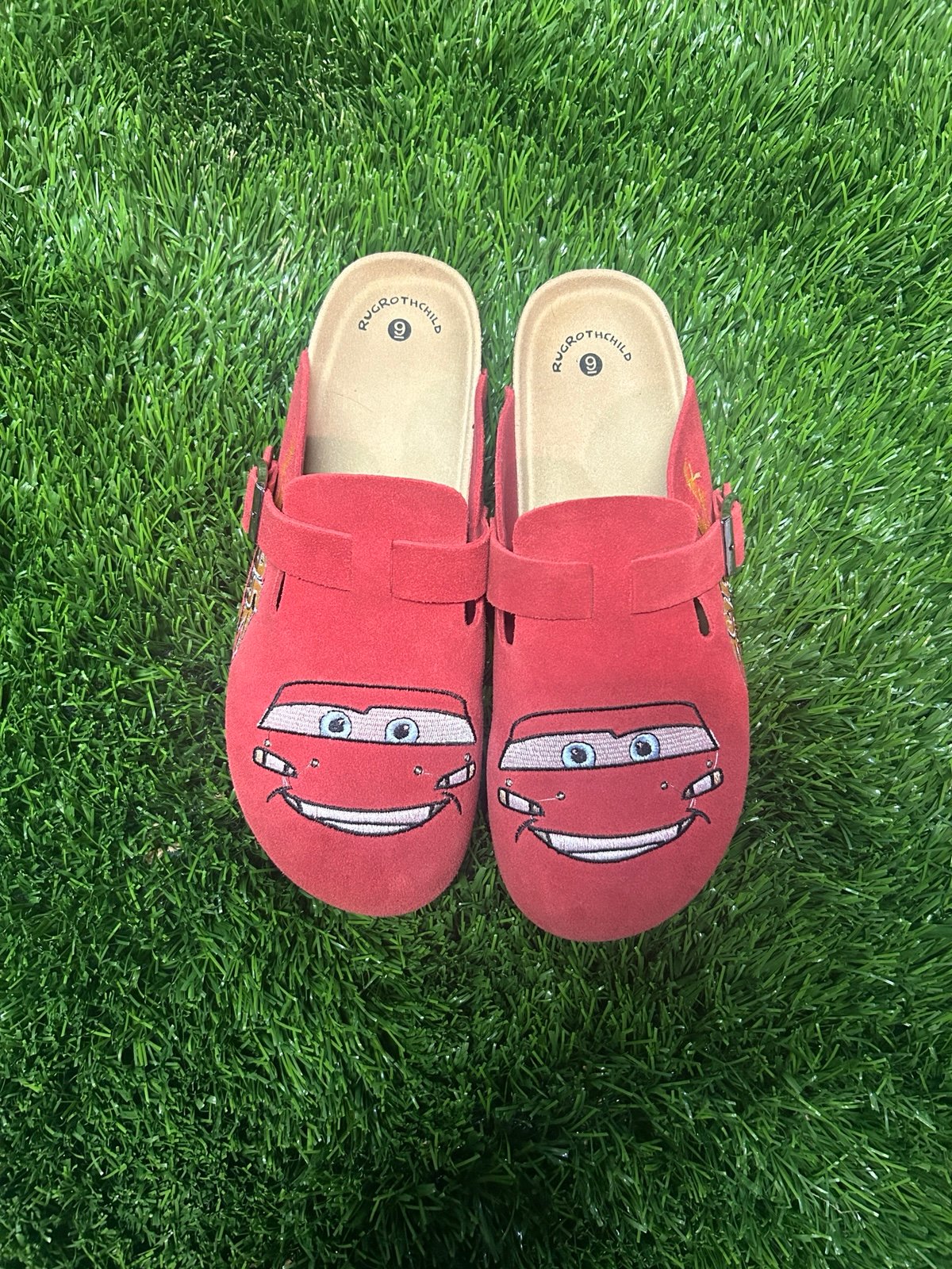 lightning mcqueen clogs