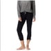 Sweaty Betty yoga pants Vinyasa Foldover crop black legging medium