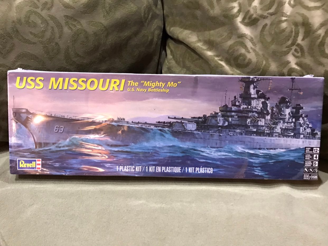 Model U.S.S Missouri Ship Kit