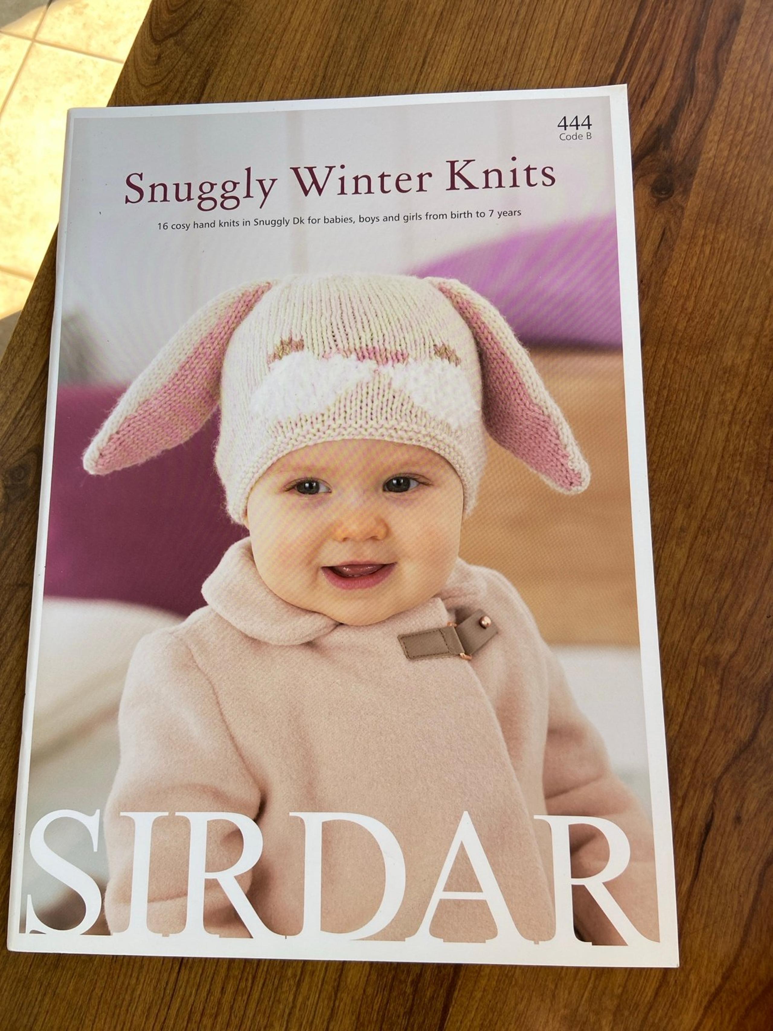 SIRDAR SNUGGLY WINTER KNITS 444 Code B hand knits