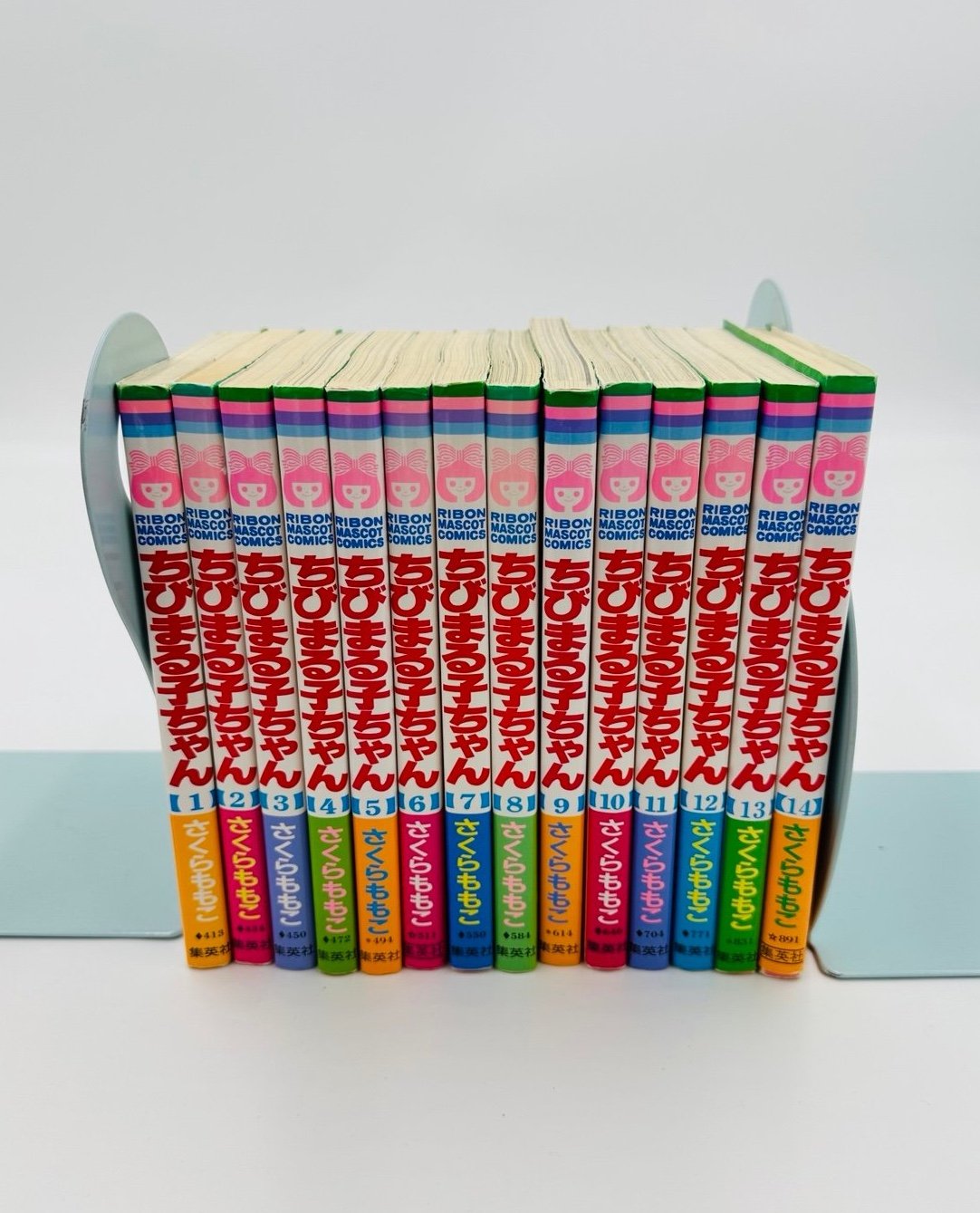 Chibi Maruko-chan Manga Momoko Sakura shoujo vintage Japanese Book Lot: 1-14
