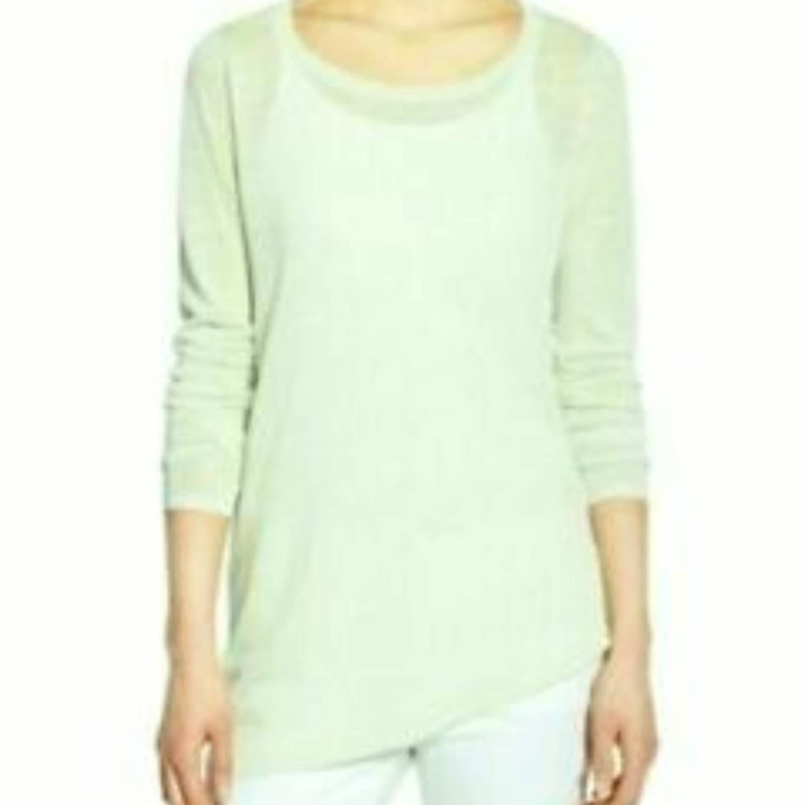 Eileen Fisher Linen Asymmetrical Top xL