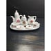 Vintage Royal Norfolk Greenbrier International 10 Piece Porcelain Mini Tea Set
