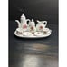 Vintage Royal Norfolk Greenbrier International 10 Piece Porcelain Mini Tea Set
