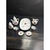 Vintage Royal Norfolk Greenbrier International 10 Piece Porcelain Mini Tea Set