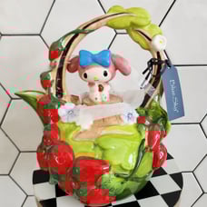 NWT Blue Sky Ceramic My Melody Strawberry Teapot