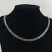 20 Womens Cuban Chain Necklace Miami Style Ladies Chains Link 18K White Gold 18
