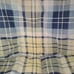 Vintage 2002 Graco Blue/Yellow Plaid Baby Seat Carrier Seat With Base