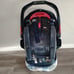 Vintage 2002 Graco Blue/Yellow Plaid Baby Seat Carrier Seat With Base