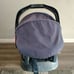 Vintage 2002 Graco Blue/Yellow Plaid Baby Seat Carrier Seat With Base