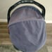 Vintage 2002 Graco Blue/Yellow Plaid Baby Seat Carrier Seat With Base