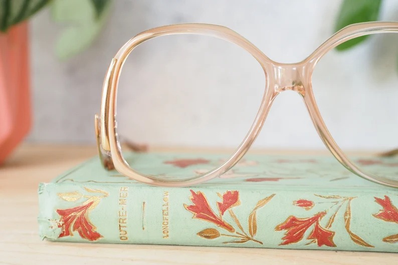 Vintage eyeglasses 1970's
