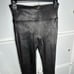 SPANX Faux Leather Leggings Size Medium