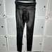 SPANX Faux Leather Leggings Size Medium
