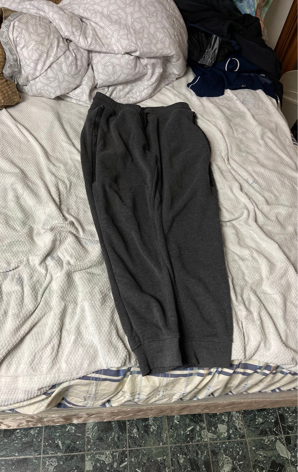 Southpole Grey Athletic Sweatpants For Men