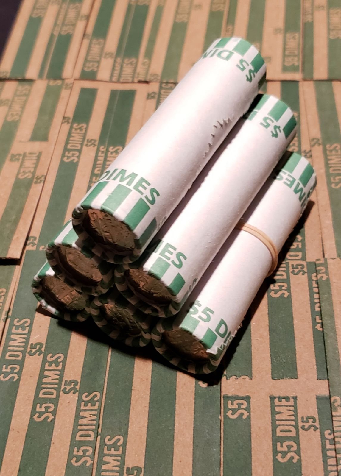 2020 Dime Roll of Dime Bank Sealed Lot