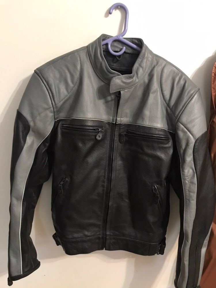 leather motorcycle jacket